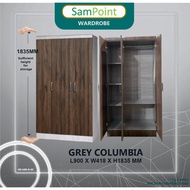 🔥PROMOSI HANGAT🔥SamPoint Almari 3 Pintu / Almari Baju 3 Pintu / Almari Pakaian / Almari Murah / Alma