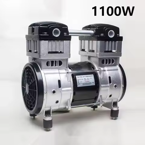 1100W 100L/min 0.7mpa Silent Oil-free Engine Pump Head Pump Head Air Compressor Accessories Pumping