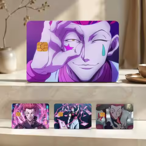 H-Hisoka H-Hunter X Hunter Sticker Film Tape Skin for Credit Card Debit Card Waterproof Stickers