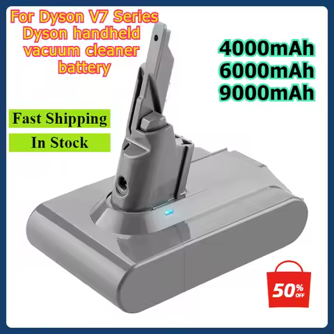 Vacuum Cleaner Battery for Dyson V7 Trigger V7 Series Range Extra Motorhead Mattress Absolute Fluffy