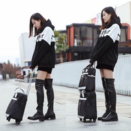 Beg Perjalanan Pegang Tangan Beg Bagasi Beg Ibu Beg Troli Sarung Troli Kain Oxford dwi-guna C3A5