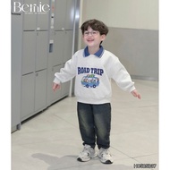 Enjoy Bernie genuine 2-skin polo and jeans set for boys