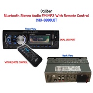 CHU-6800UBT Original Caliber 2 USB Port Bluetooth MP3 Player 1 Din Car In-Dash Stereo Audio FM Bluet