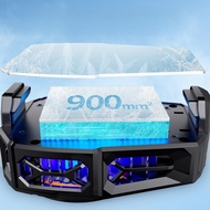 Zhongxuan OnePlus Cooling Pad 10 Pro Genshin Impact 18W Klip Belakang Penyejukan Titik Ais ACE2 Peny