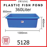5128 /360Liter Plastic heavy duty Rectangular water basin/Large fish pond aquarium/Guppy tank