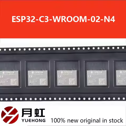 1pcs ESP32-C3-WROOM-02 ESP32-C3-WROOM-02-N4 2.4GHz ESP32 C3 WROOM 02 WiFi BLE5.0 Wireless Module