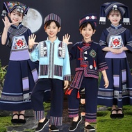 Minority Ethnic Costumes Children Boys Girls Strong Miao Ethnic Yao Ethnic 56 Famous Ethnic Dance Pe