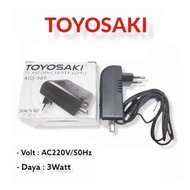 🔥 BEST SELLER ANTENA | ADAPTOR ANTENA TV POWER SUPPLY ANTENA TV TOYOSAKI AIO-989 BOSTER TV | MUDAH D
