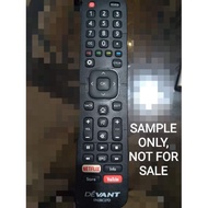 ﹍❒◘Remote for Devant Smart TV