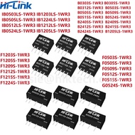 HiLink UL B0505S-1WR3 B2405-1WR3 B0515-1WR3 F0505S-1WR3 F1203-1WR3 IB0505LS SIP-4 5V To 5V/12V/15V I