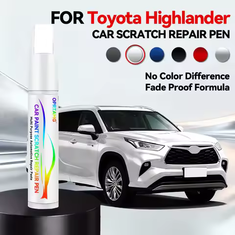 Car Paint Repair Pen Touch Up Scratch Remover DIY Auto Accessories White 089 Red 3T0 Black 209 Grey 