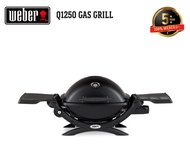 5 years warranty เตาแก๊สปิ้งย่าง WEBER BBQ Outdoor Gas Grill - Q1250 High Lid