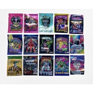 100Pcs cartoon candy gum bag ziplock 7x10cm mix sale