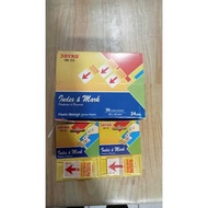 SIGN HERE - Joyko IM-35 sticky note