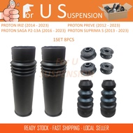 1SET 8PIECES  PROTON IRIZ /PREVE /SAGA P2-13A /SUPRIMA S -REAR ABSORBER MOUNTING BUSH/REAR ABSORBER 