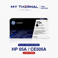 HP 05A / CE505A BLACK LASERJET TONER CARTRIDGE (2,300 PAGES) | FOR PRINTER MODELS : P2035/P2035n/P20