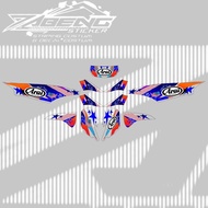 TRANSPARENT STRIPING MIO SPORTY ARAI DESIGN