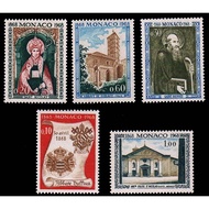 MN0078 Monaco 1968 Civilian Monastery Engraved Version 5 Brand New Foreign Stamps