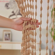 KODICEP1 Beaded String Curtain, 1*2M Door Curtain Beaded Door Curtain, Window Treatment Solid Color 