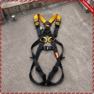 [leipupa] Double Hook Harness Adjustable Straps Construction Belt Heavy Duty Fall Arrest Harness for