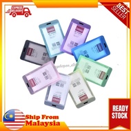 Flip Case ID card work ID card sleeve badge plastic work card card sleeve flip double-sided card sle