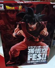 七龍珠超 孫悟空 FES!! 其之三 孫悟空 界王拳 代理版 景品: