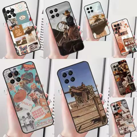 Cowboy Cowgirl Howdy Western Boho For Samsung Galaxy M15 M35 M55 M12 M13 M14 M34 M54 M33 M53 M21 M31