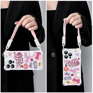 Fancy Spiderman Cute Strange Lanyard Casing Oppo A5X A5 Pro 5G A5I A3X A38 A5I Pro A60 A18 A16 Casin