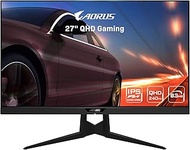 AORUS FI27Q-X 27" 240Hz 1440P HBR3, NVIDIA G-SYNC Compatible, SS IPS Gaming Monitor, Built-in ANC, 2