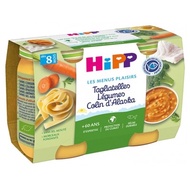 HiPP Tagliatelli Vegetables Alaska Pollock From 8 Months 2 Jars