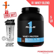 Rule 1 - R1 Whey Protein Blend, 5lb [100% Whey Protein, Isolate, BCAA, Muscle Recovery]