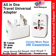 Travel Universal Adaptor All in One Multi Purpose International Converter Plug #US #AUS/NZ #Europe #