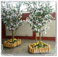 ◎花語人造花資材◎＊7尺油桐花樹＊客家花季~展場設計~景觀造景~庭院佈置