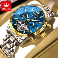 OLEVS | นาฬิกาอัตโนมัติกลไก Black Knight