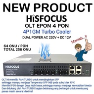 OLT EPON HiSFOCUS 4P1GM Special Edition Power AC + DC