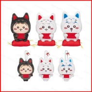 PF Chiikawa x Japan Fushimi-Inari Taisha Plush Dolls Gift For Girls Hachiware Usagi Stuffed Toys For