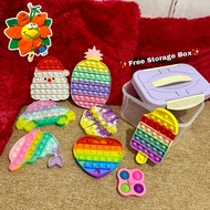 POP IT Take All Pop It Children's Toys (8 pcs Free Box) - Spinner Pop It Toys take all