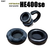 Replacement headphone HIFIMAN HE400se earpads black protein leather and velvet black sheepskin heads