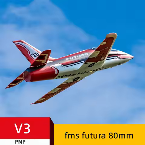 FMS EDF Jet 80mm Futura V3 PNP RC Airplane Model Foam Plane