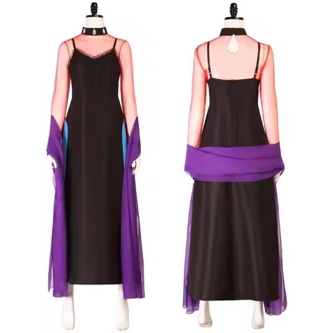Sailor Black Small Lady Serenity Moon Cosplay Anime Gown Halloween Anime Co Uniforms Girls Princess 