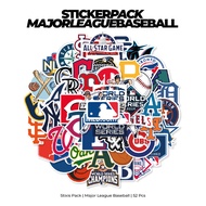 [READY] STICKER PACK | MLB MLB MLB | 52 PCS | KISSCUT | Waterproof | STIXIS.MARKET