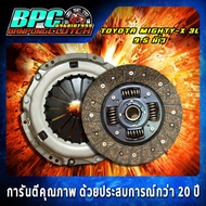 แผ่นคลัทช์ HILUX MIGHTY-X / 3L 5L / TIGER D4Dผ้ากลมผสมใยทองแดง ขนาด 9.5 นิ้ว 21 ฟันเฟือง รูใน 29.8 ม