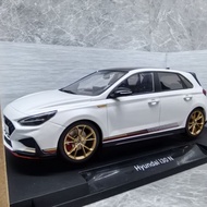 MCG 1/18 HYUNDAI i30 N SUV HYUNDAI Car Model Alloy Does Not Open Doors Do Not Steer
