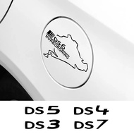 Car Fuel Tank Cap Sticker Auto Exterior Accessories Vinyl Film Reflective Decal For Citroen DS3 Cabr