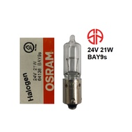 24V H21W Osram 64138 BAY9s Signal Bulb Indicator Light Parking 24V 21W Truck Bus Tractor Lorry Trail