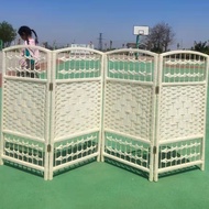 Partition Partition Woven Pet Fence Partition Fence Children's Bedroom Folding Screen Rattan Woven K