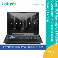 Asus TUF Gaming A15 FA506N-CGHN069W FHD 144Hz Black Gaming Laptop (R7-7445HS,16GB,512GB,NV 4GB,15.6"