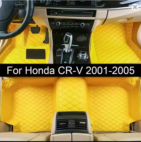 Custom Car Floor Mat Fit for Honda CRV CR-V 2001 2002 2003 2004 2005 Auto Accessories Car Foot Carpe