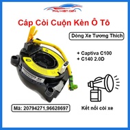 Cáp còi cuộn điện còi cho xe Captiva C100 C140 2.0D Mã 20794271 96628697