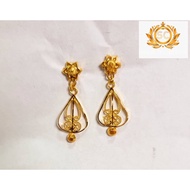 SUBANG EMAS 916 / 916 GOLD EARRING